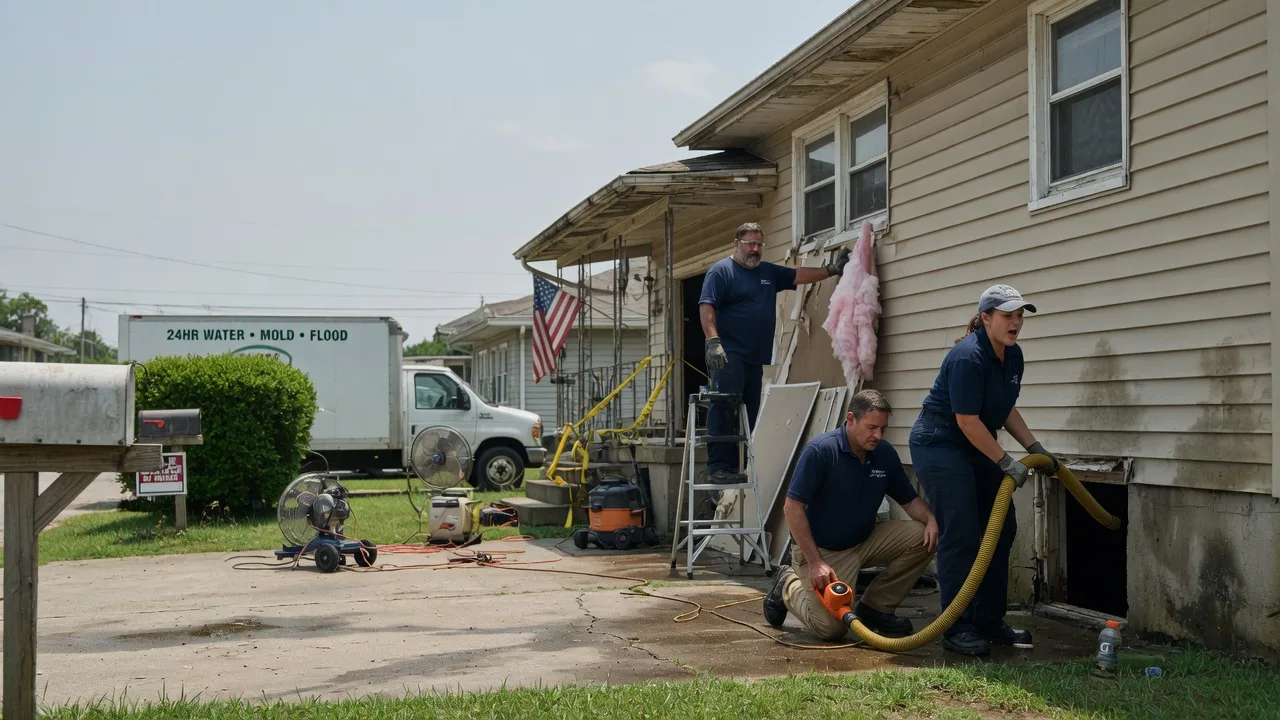 Water Damage Repair in Fairfax, IA near me